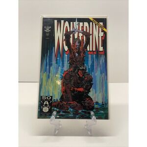 Wolverine #43 August 1991 Marvel Comic Book Volume 2 Marc Silvestri Cover Art